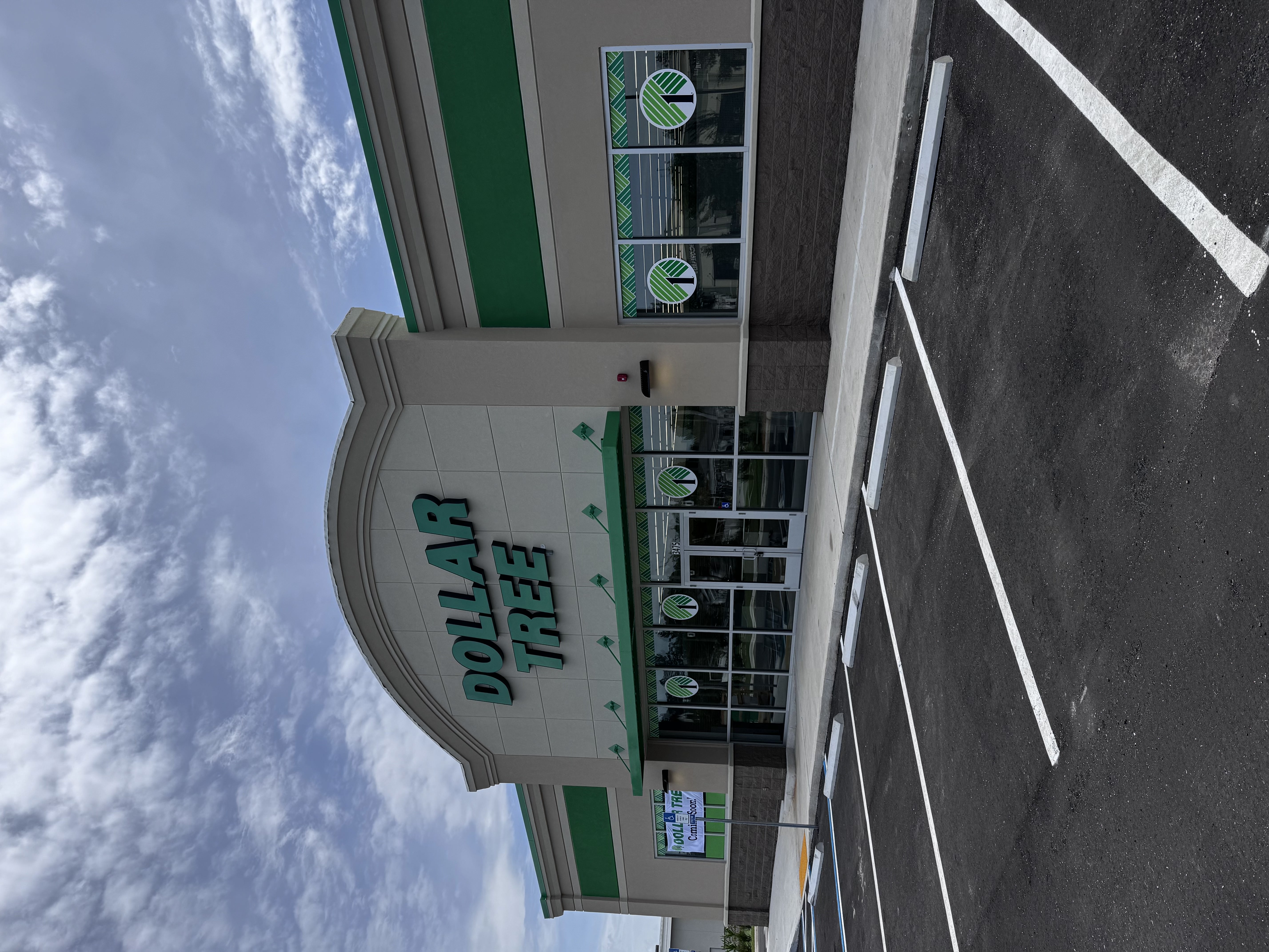 Dollar Tree Storefront We Did